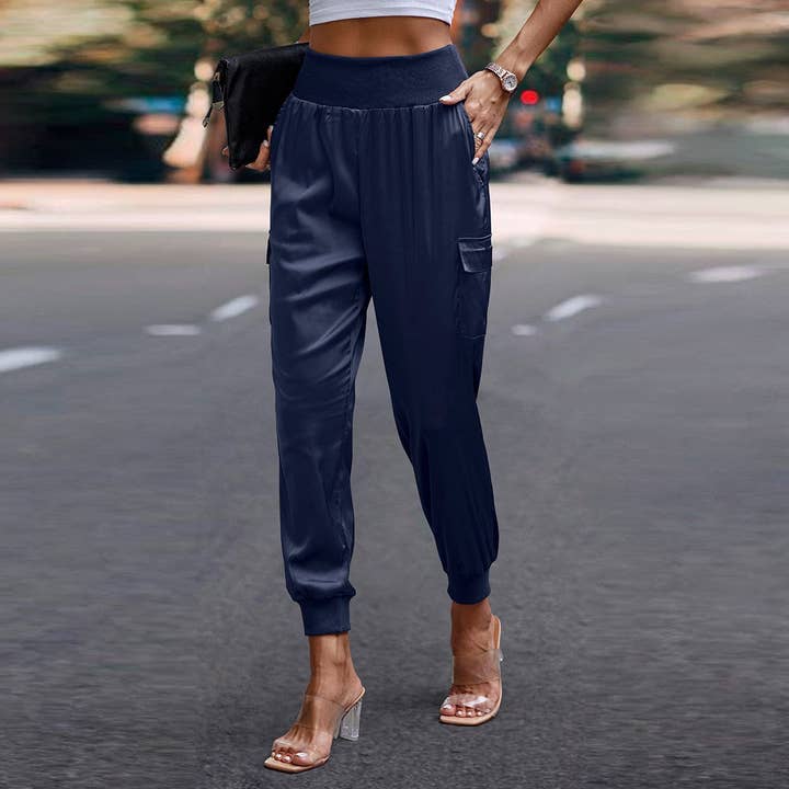 Soft Serenity Elastic Waist Pants for wholesale by Love, Kuza