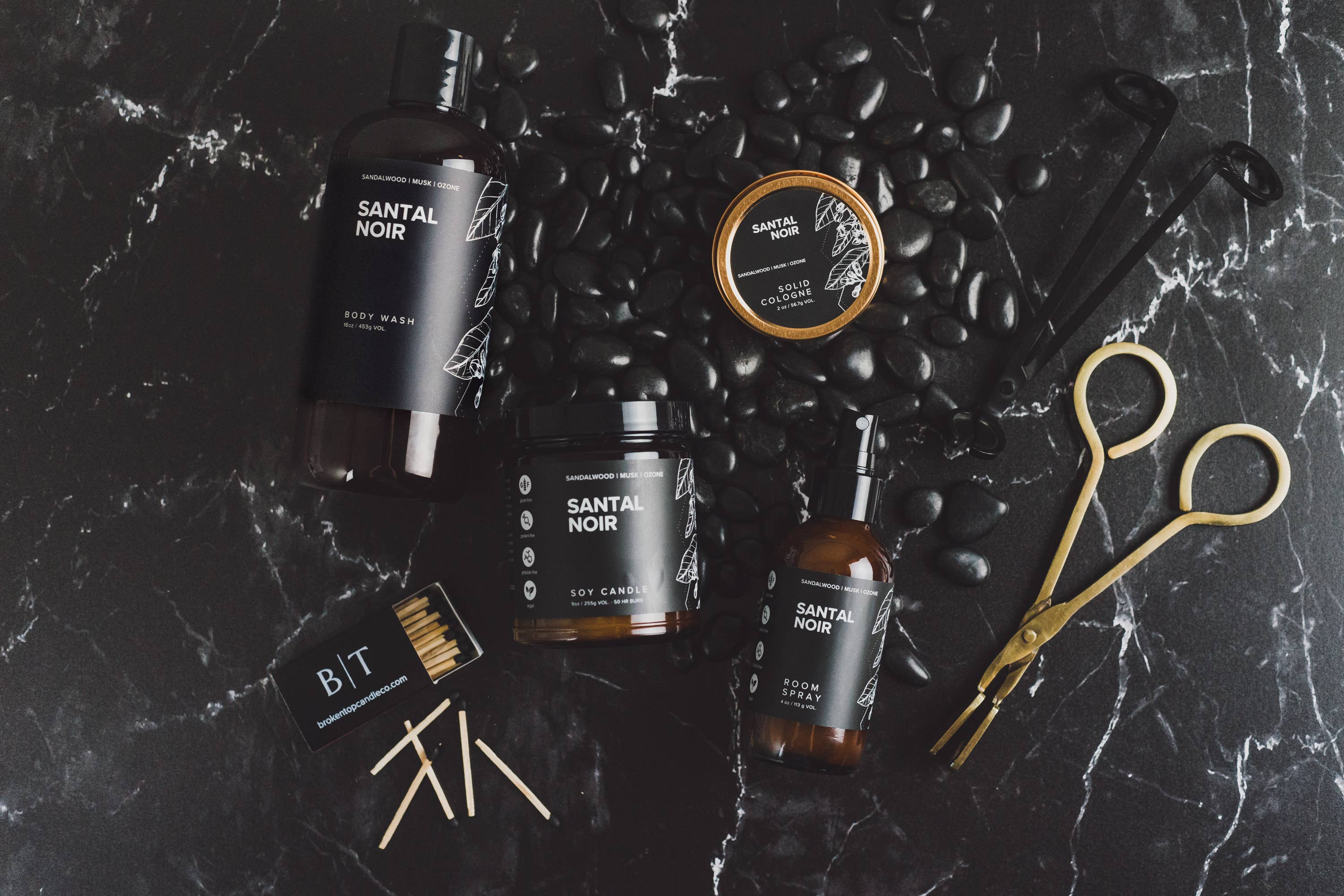 Broken Top Brands - Venta al por mayor Perfumes/agua de colonia - Spray para Habitación y Ropa de Cama Santal Noir5