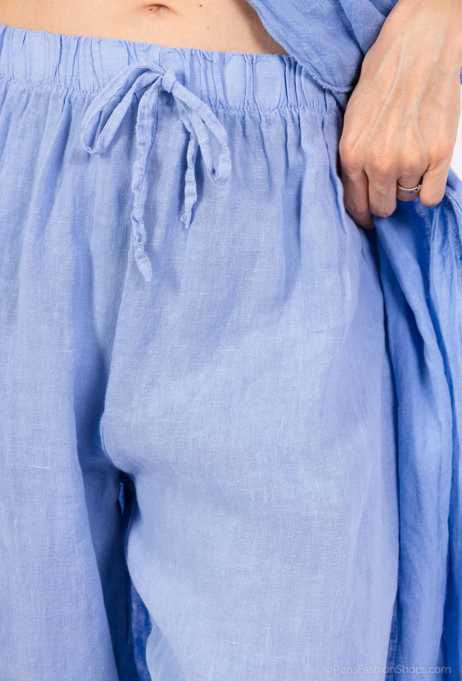 Shyloh – Großhandel Hose – Damen – Leinenhose mit Kordelzug 2063910