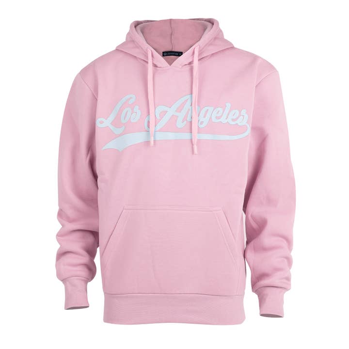 LeeHanTon - Wholesale Hoodie - Men's - Men's Fleece Lined Pullover Hoodie - Los Angeles