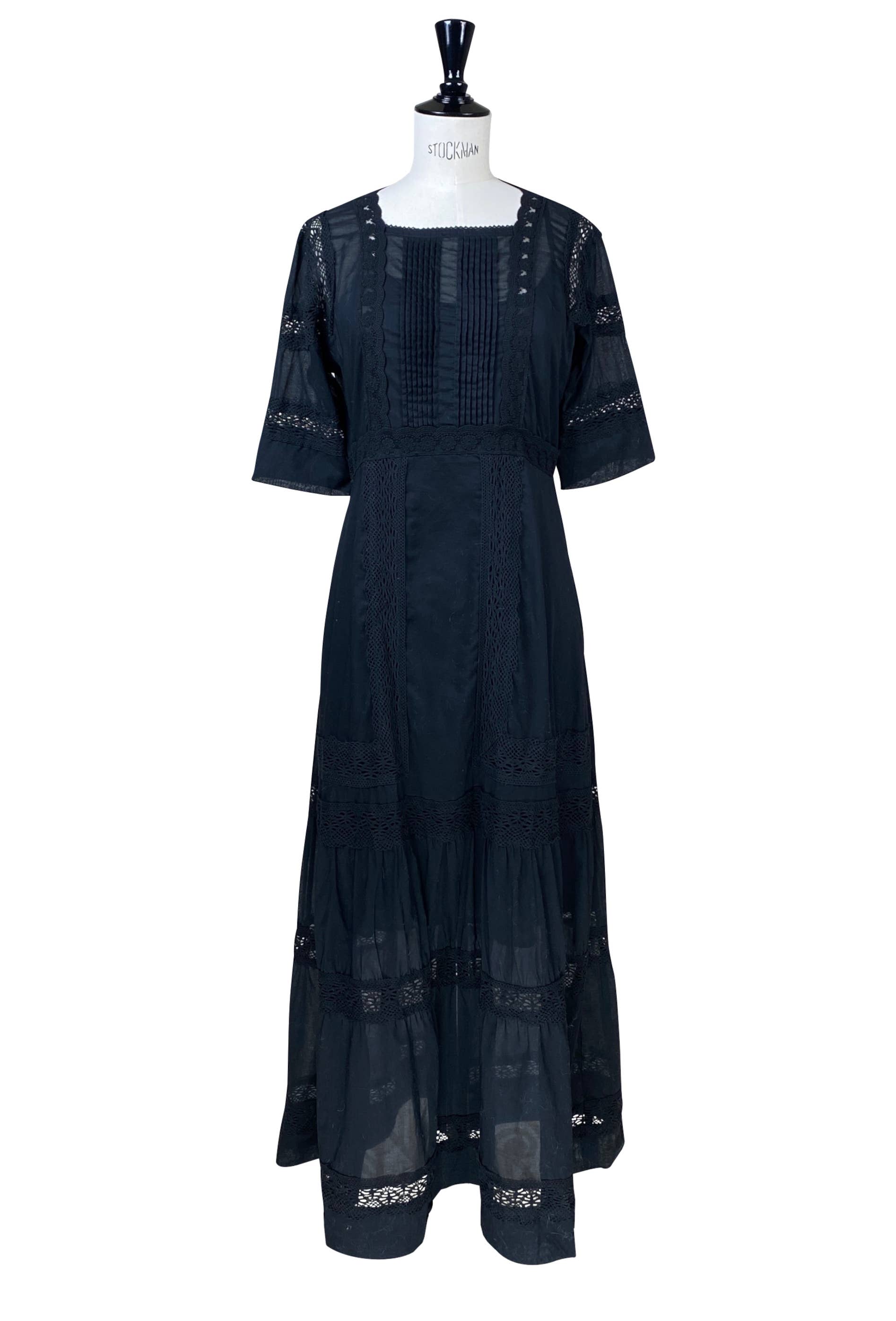 J. Marin Co. - Wholesale Dress - Women's - The Dorothea Edwardian Dress - Antique White2