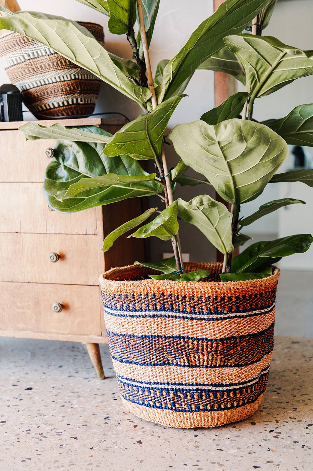 Crafts by Solid - Wholesale Basket - Handwoven Sisal Baskets - Colourful hues - XXS - XXL36