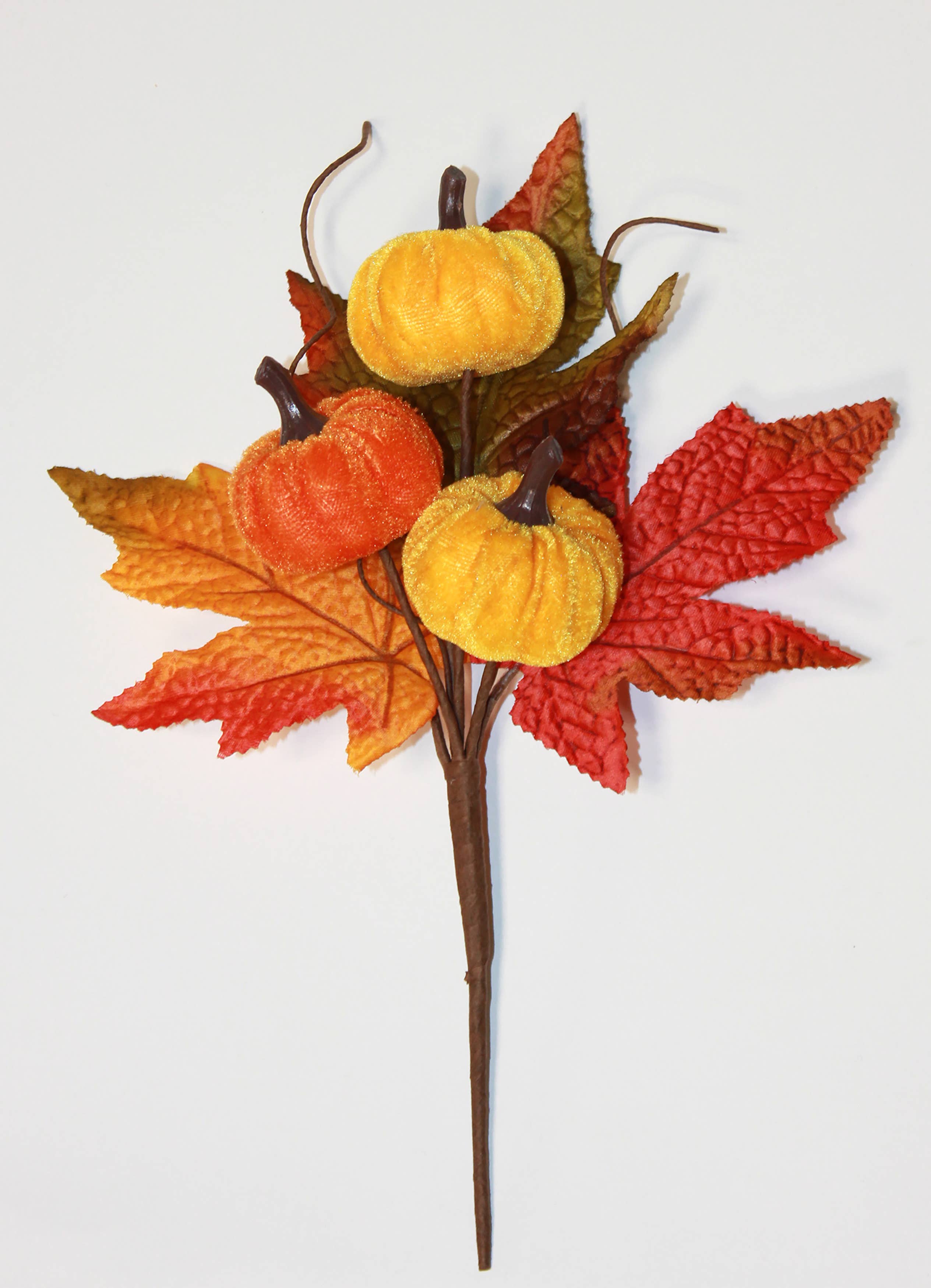 WORTH IMPORTS - Wholesale Artificial Flowers - 10" Pumpkin Pick