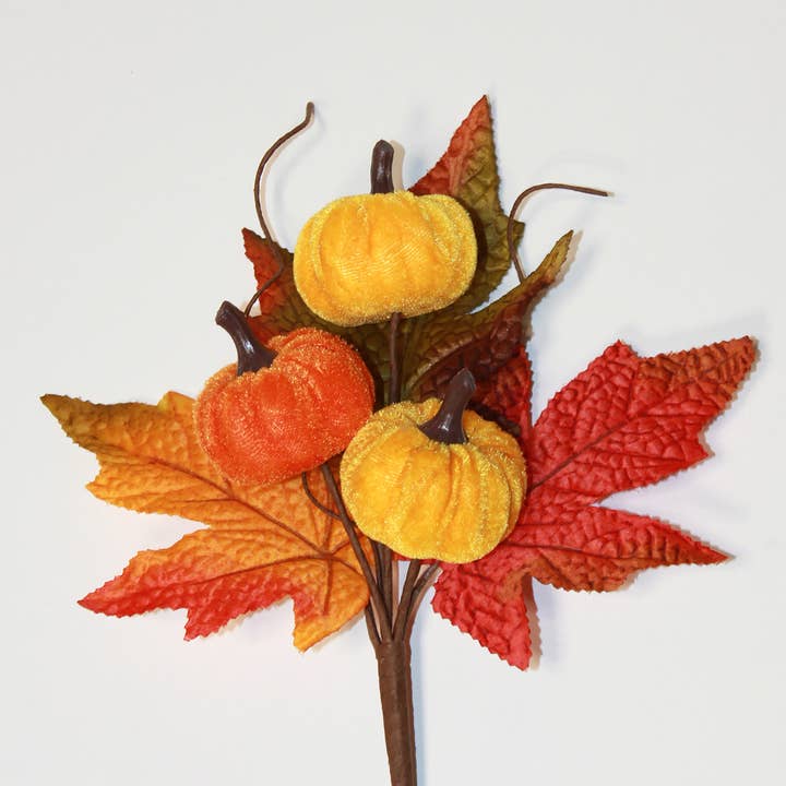 WORTH IMPORTS - Wholesale Artificial Flowers - 10" Pumpkin Pick0