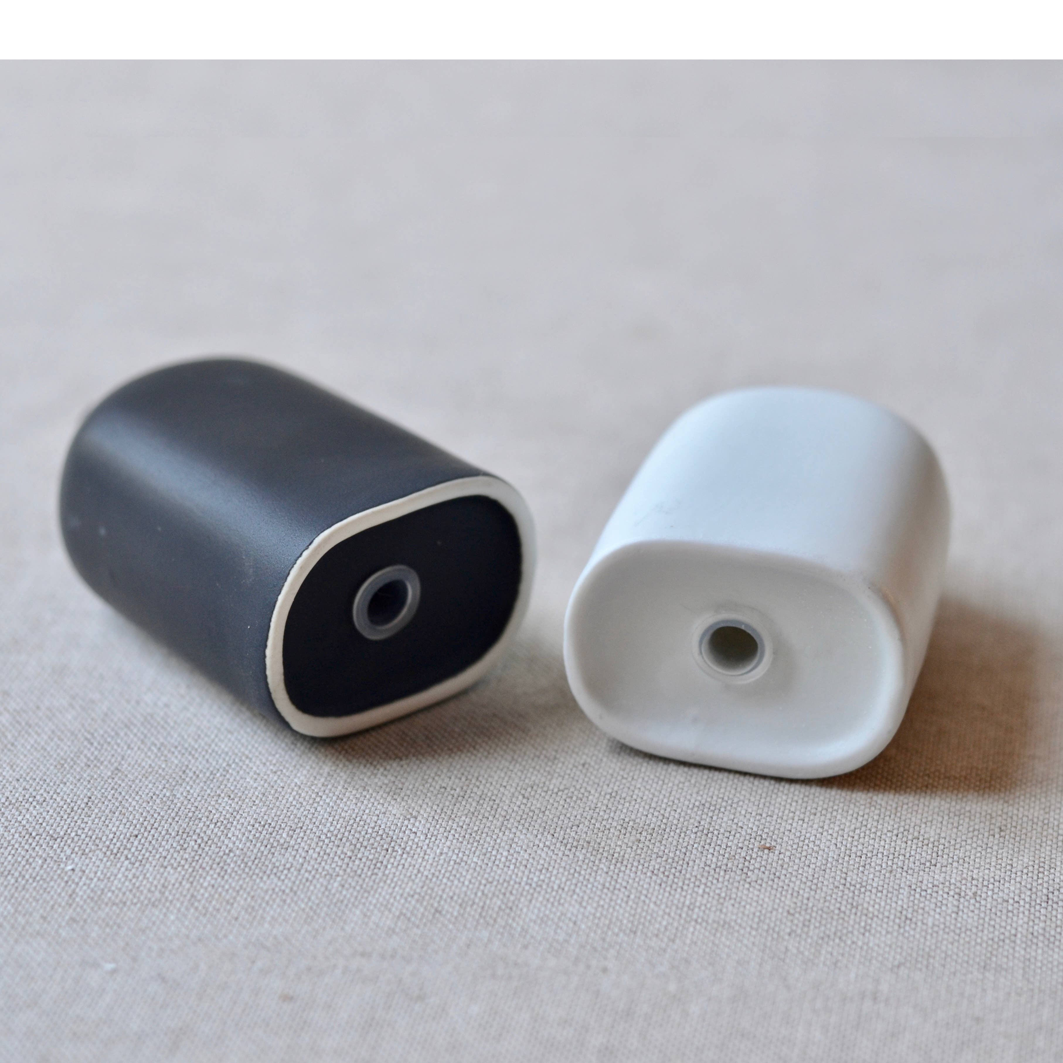 Maia Ming Designs - Wholesale Salt & Pepper Shaker Set - VIALS B/W salt and pepper shakers6