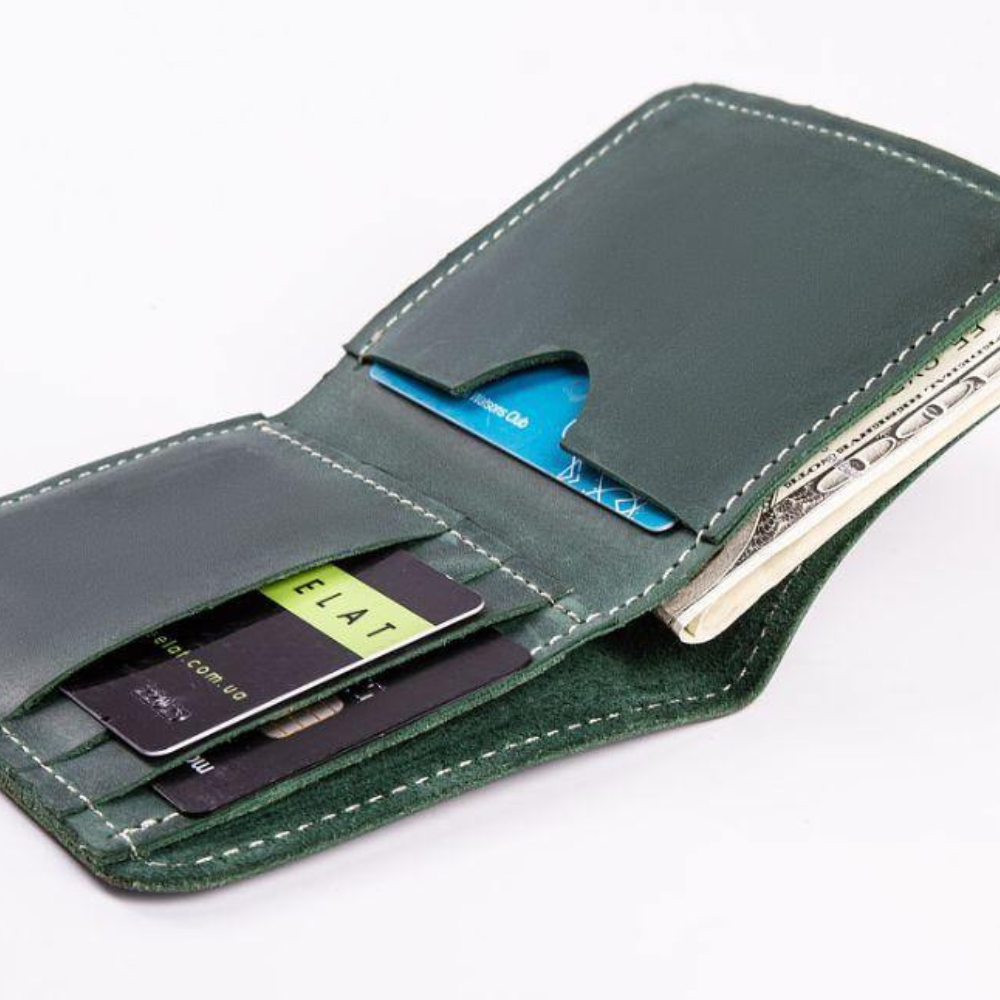 Pikore - Vendita all'ingrosso Portafogli - Uomo - Portafoglio Slim in Pelle Vera - Design a Busta1