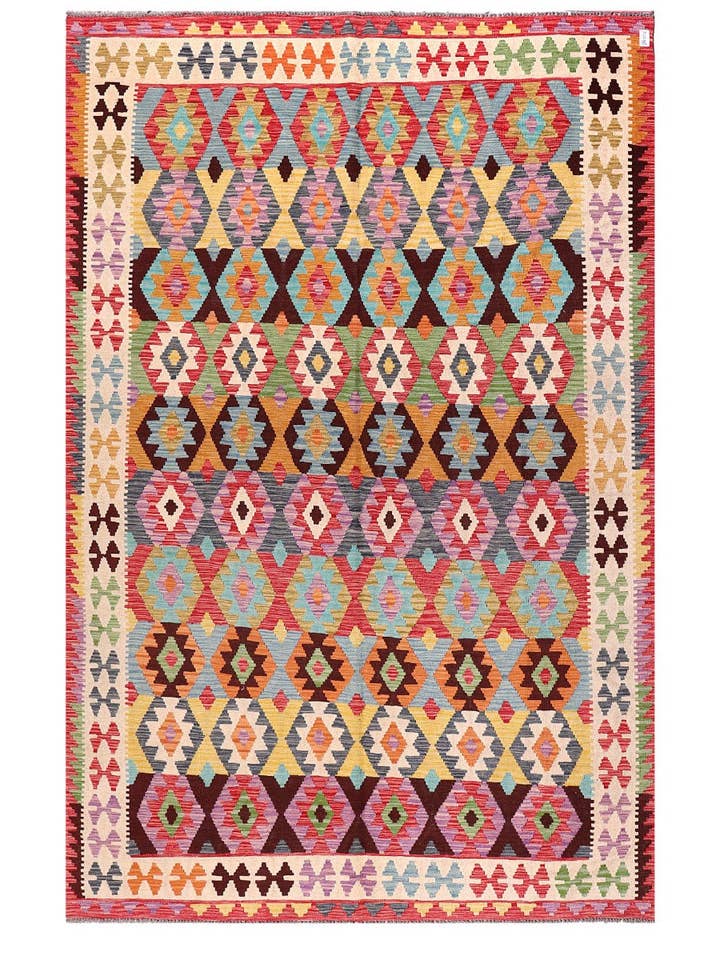 Maimana Afghanistan Kilim Tapijt - 345 x 226 cm voor wholesale door Imaco Rugs