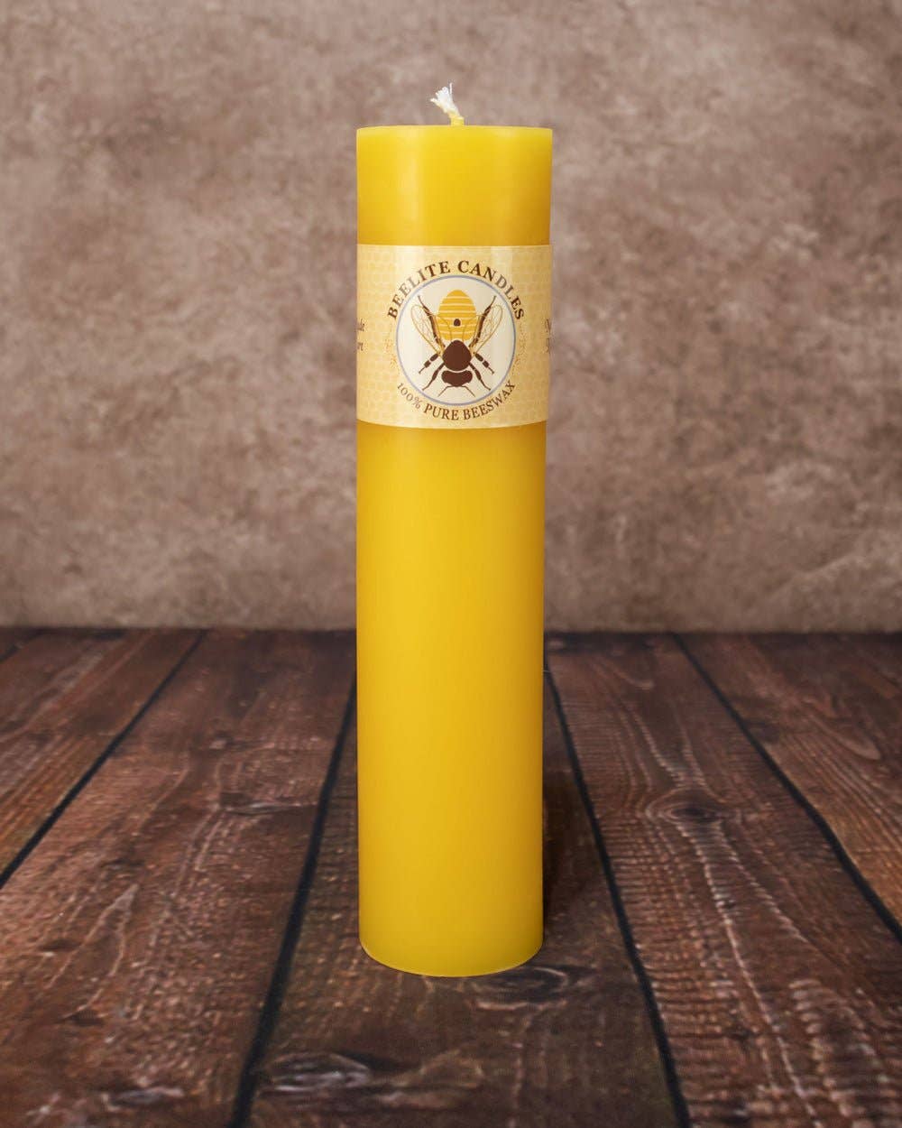 Beelite Candles - Wholesale Pillar Candle - Smooth Beeswax Pillar Candles4