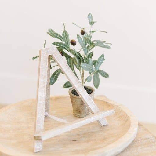 Adams & Co. - Wholesale Easel - 11649 - 9x10x2 wood easel, natural ORGANIZE table top decor
