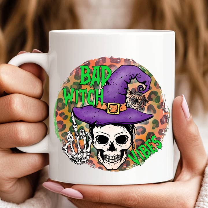 Dårlige heksestemninger Halloween-krus for engroshandel hos Hello Gorgeous Mugs