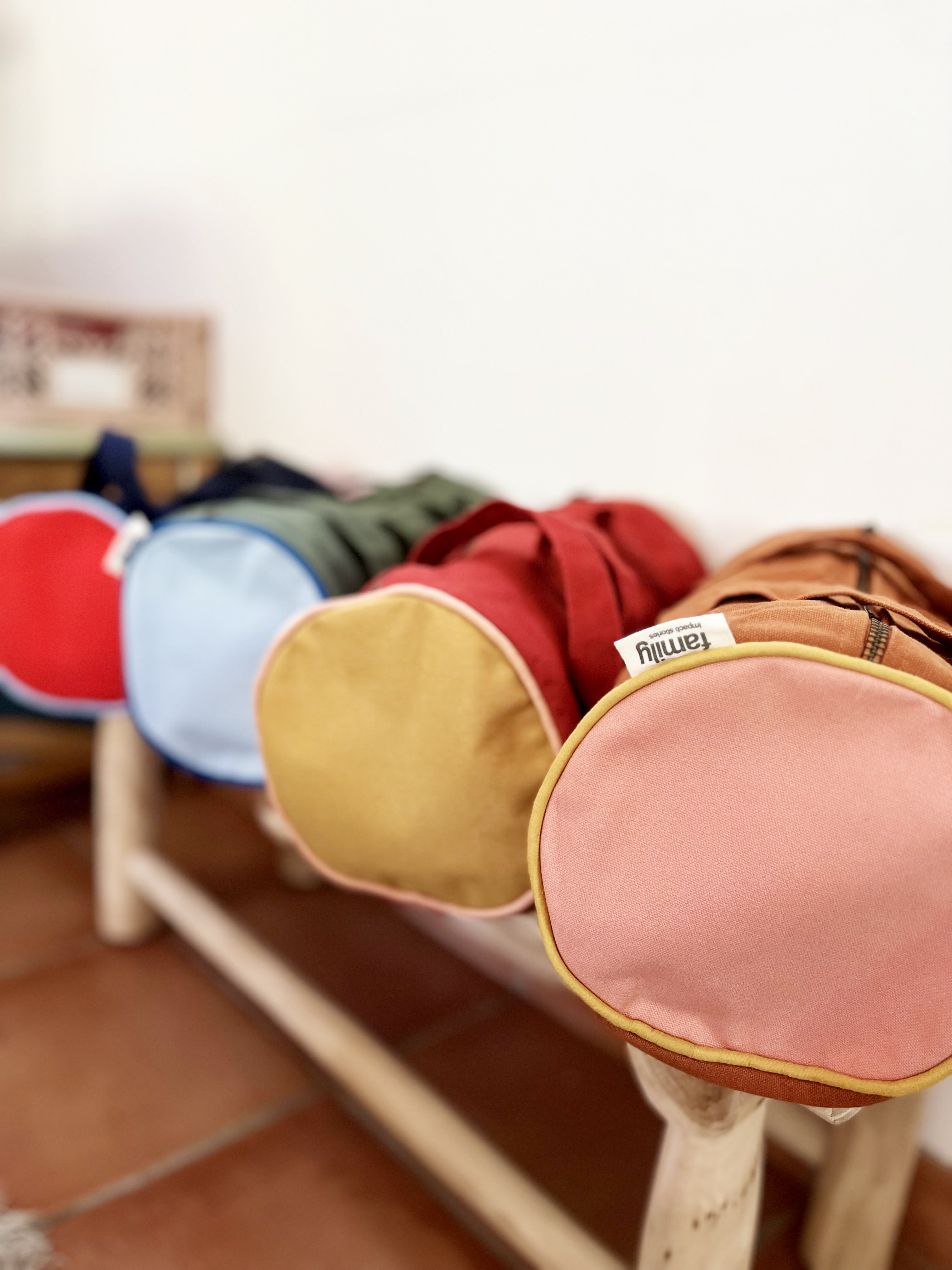 Family Impact Stories – wholesale Pouch – Women’s – Sky blue/olive green mini bolster for children5