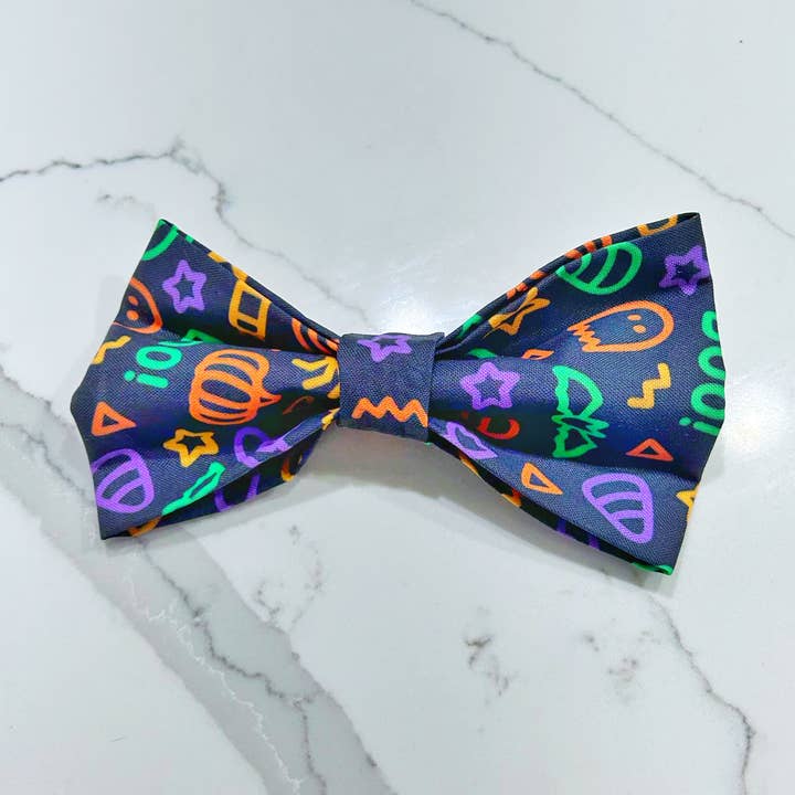 Neon Halloween Laço Slide-On por atacado de LunaBlu