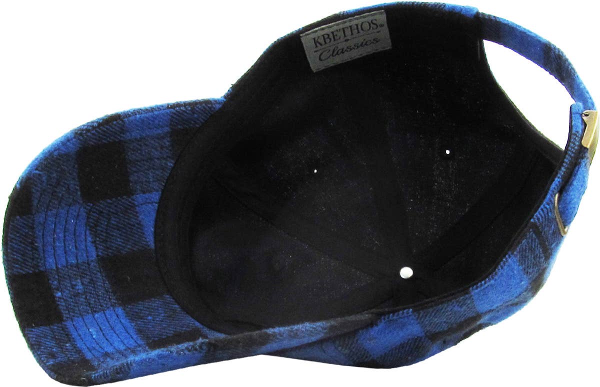 KBETHOS - Vente Casquette de baseball – unisexe - Casquette de baseball à carreaux KBETHOS30