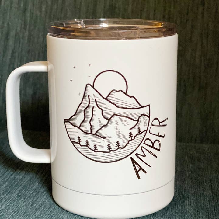 Tazza personalizzata Mountains per la vendita all'ingrosso da parte di 34Designed