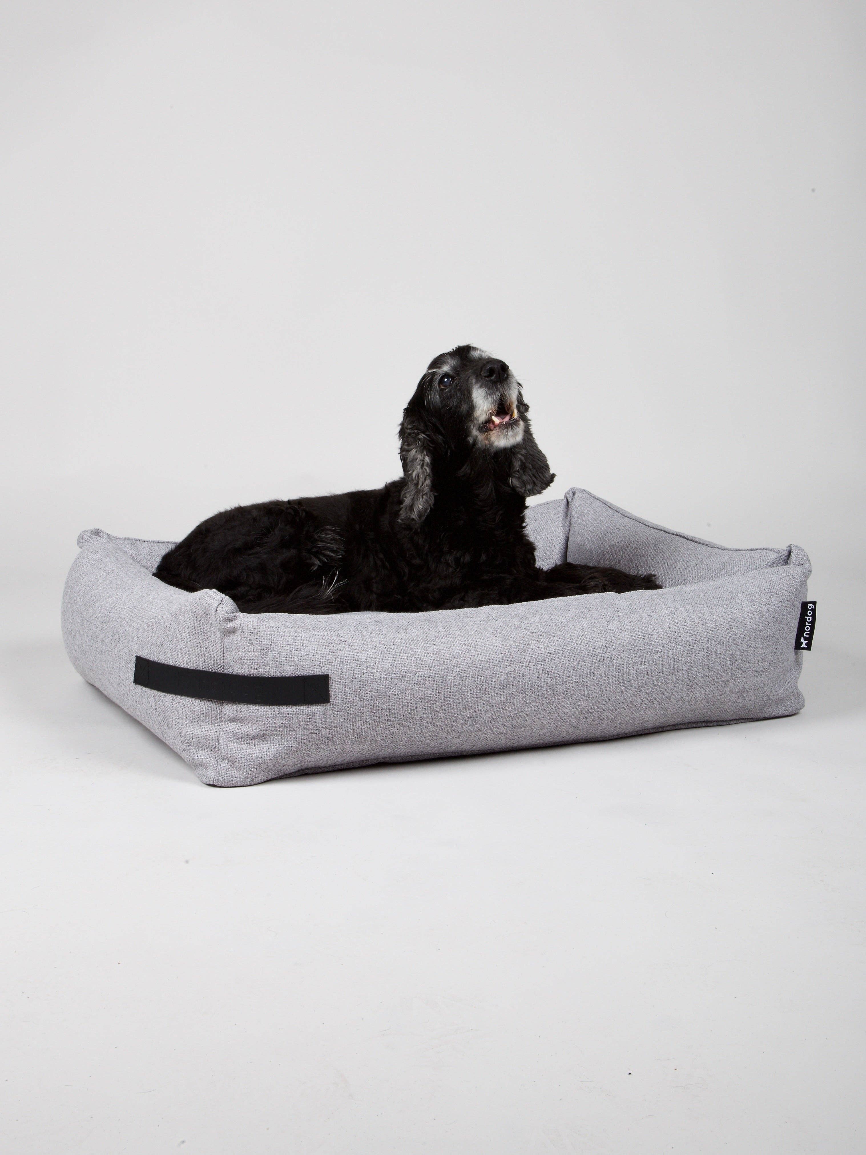 Hygge Dog Bed Grey for wholesale on Faire5
