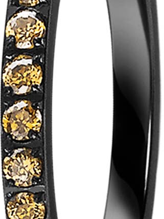 Smoked Topaz CZ ring voor wholesale door CAPRICCI