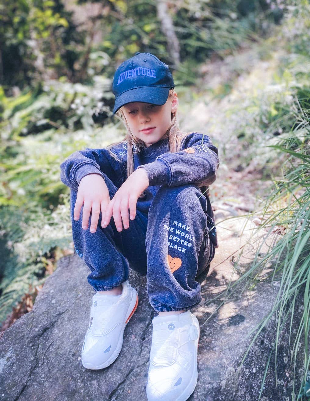 Port 213 – wholesale Sweatshirt - Kids – Kids Love Sweatshirt-Navy-Girls, Boys2