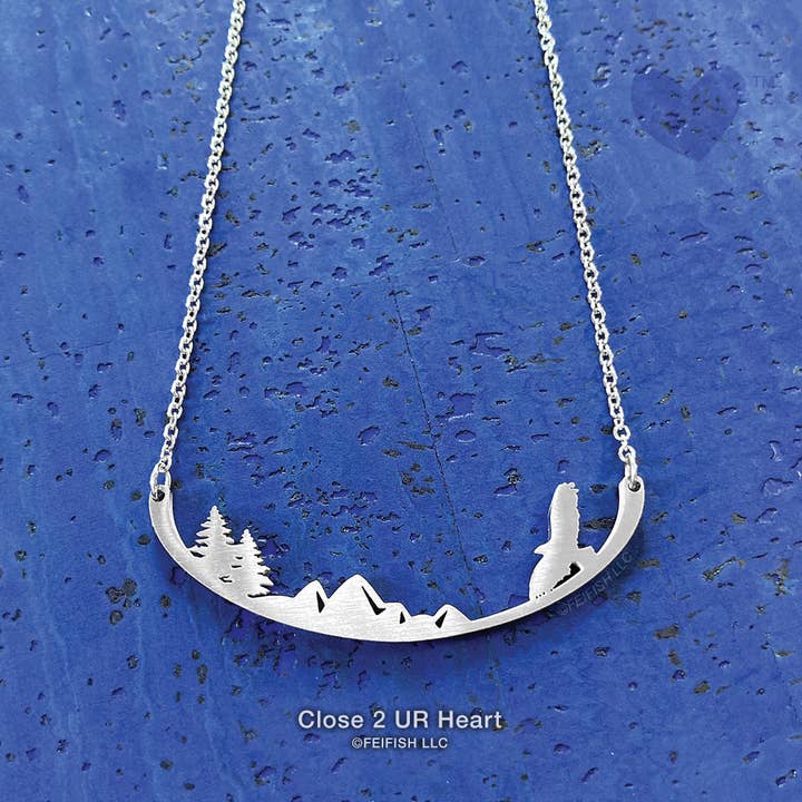 Eagle Edelstahl Halskette für den Großhandel von Close 2 UR Heart