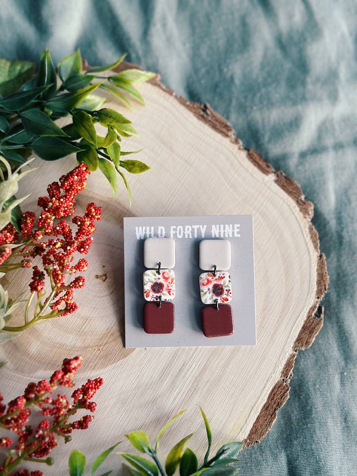 Floral Trio for wholesale by Wild Forty Nine