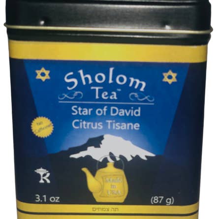 Sholom Tea - Wholesale Loose Tea - Jewish Gifts & Holiday Teas in Attractive Square Tins 54
