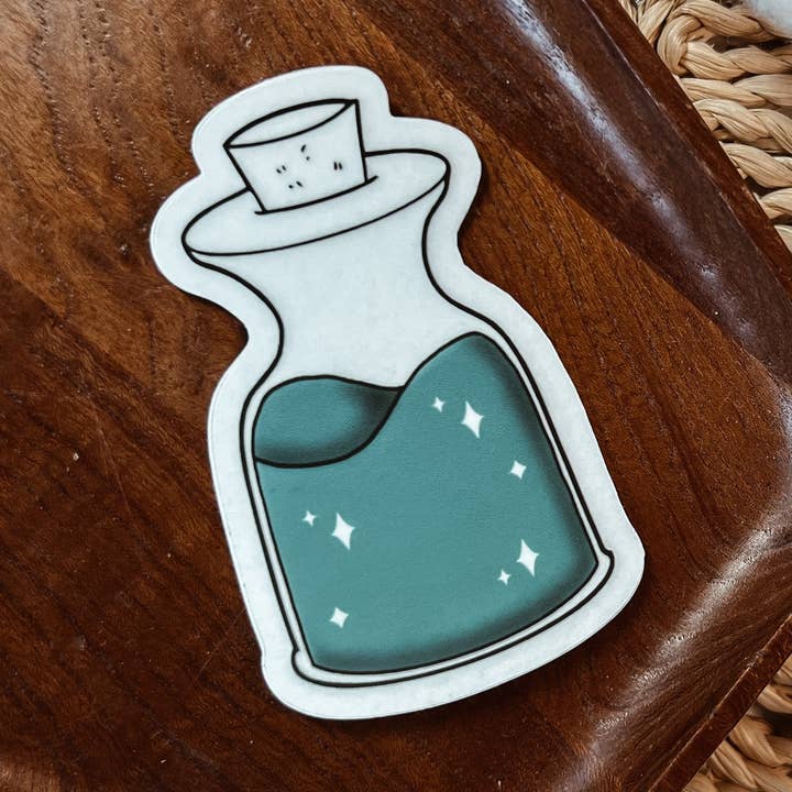 Virgo Aura Sticker for wholesale by Despues Designs