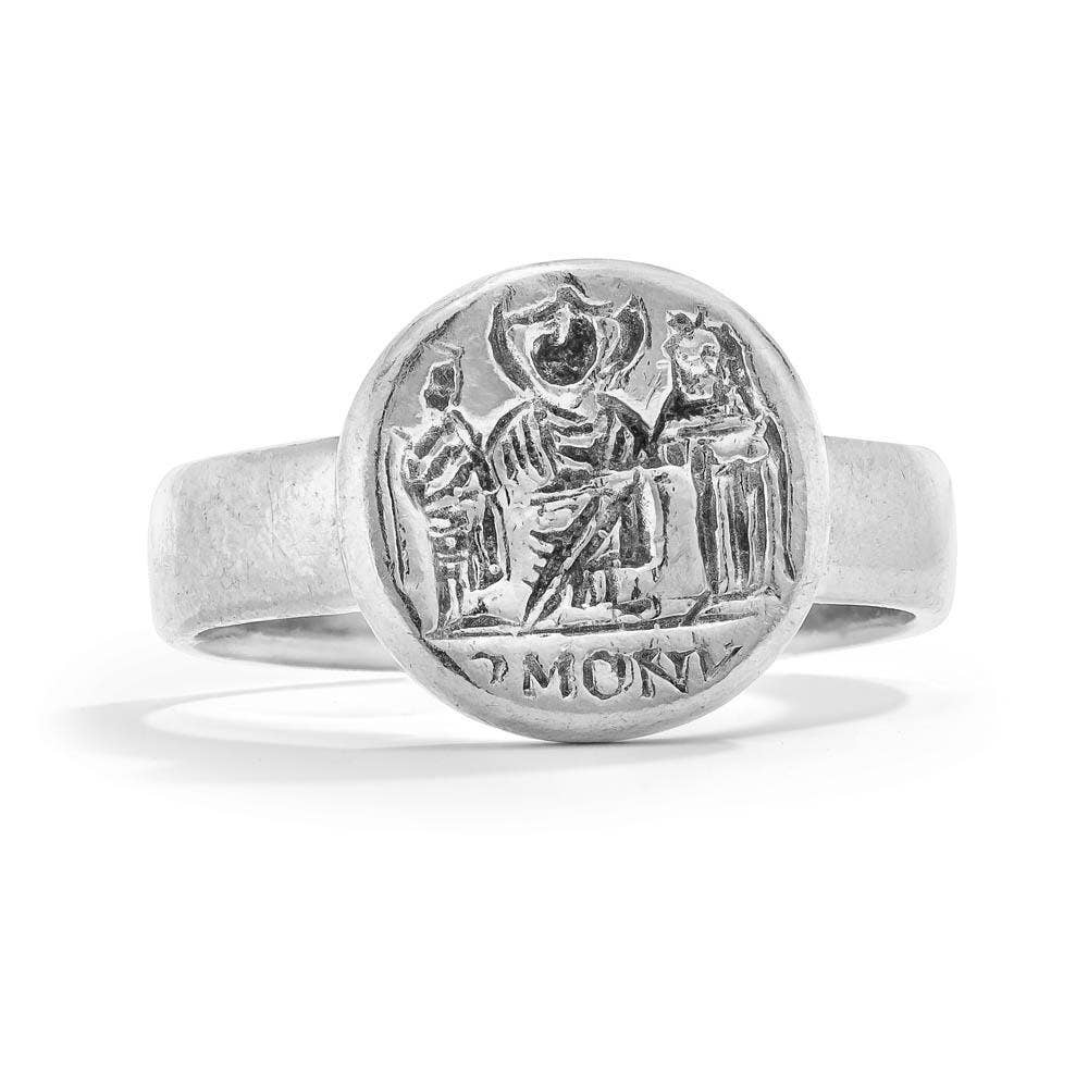 Laurel Elliott dvb New York - Wholesale Signet Ring - Harmony Marriage Ring - Sterling Silver0