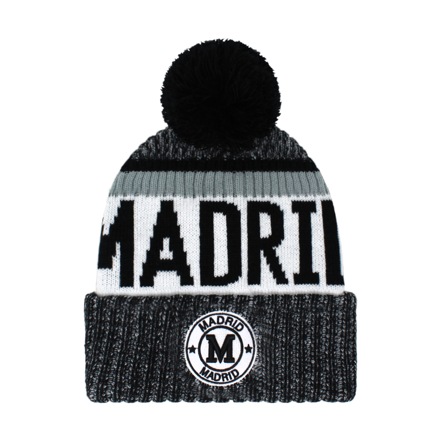 ChoKoLids - Vente Bonnet – unisexe - Bonnets à pompons brodés Football Sports City32