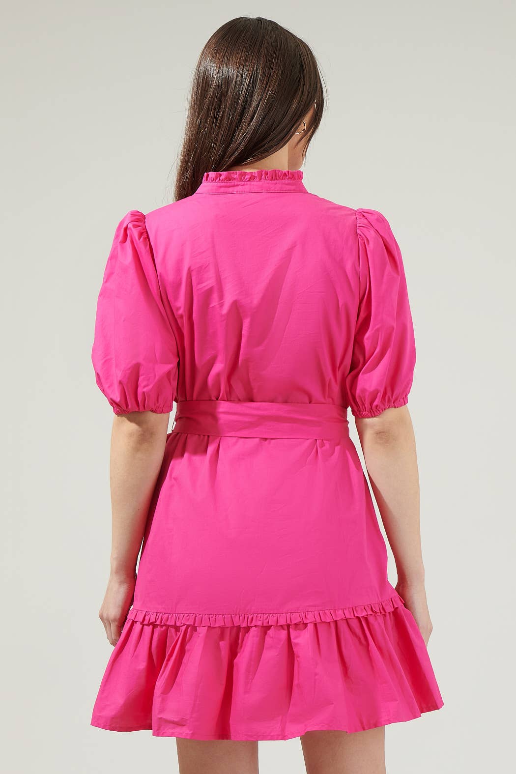 Sugarlips - Wholesale Dress - Women's - Sasha Split Neck Shift Mini Dress5