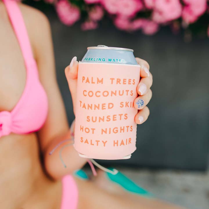 Freshwater Curated Goods - Wholesale Drink Huggers & Koozies - Beach Favorites Koozie2