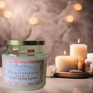 Signature Luxury Candle, Relationship Goals for wholesale by West Rose Signature Candle Collection