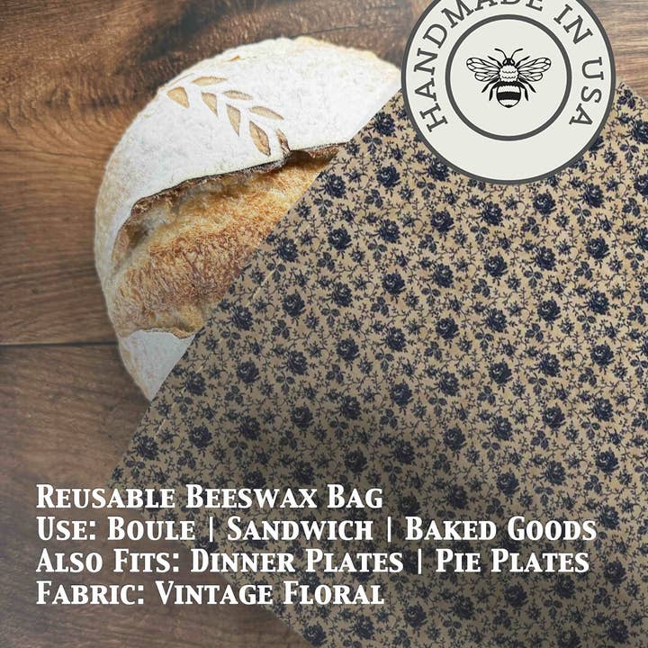 Five Oaks Farm – Großhandel Verpackung/Beutel zur Aufbewahrung von Lebensmitteln – Brotbeutel | Bienenwachsbeschichtet67