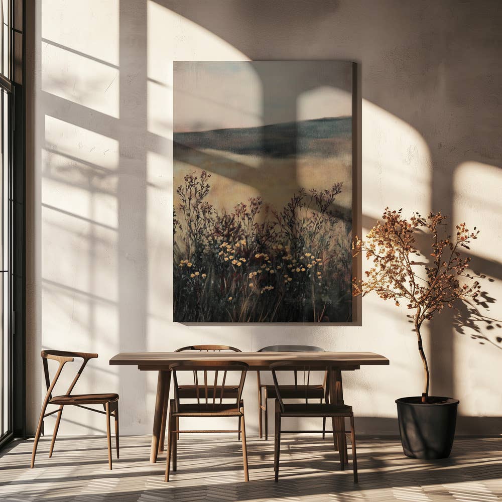 Ready2hangart, Inc. - Vente Affiche d'art - Art mural "Paysage de fleurs"3