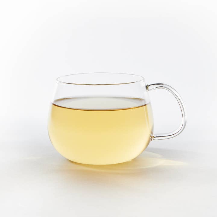 JusTea - Wholesale Loose Tea - Coconut Green Tin & Spoon - Organic, Fair-Trade, Green Tea