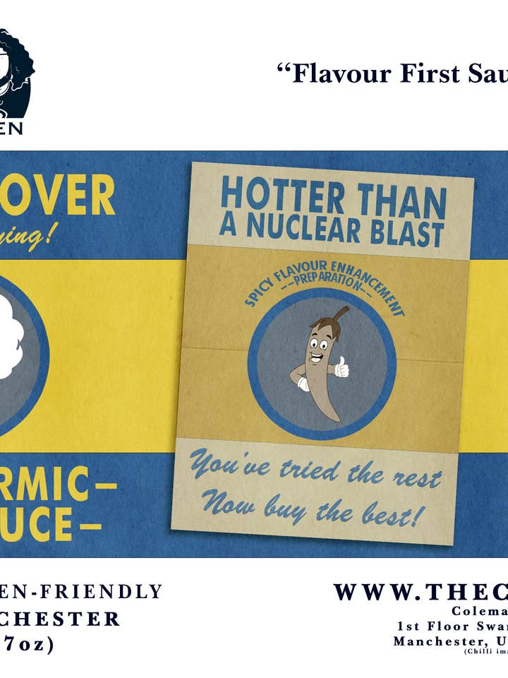 It's All Over... But The Crying! - Exothermic Reaper Ketchup for wholesale by The Cole Men