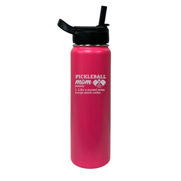 Pickleball Mom | 24oz Water Bottle for wholesale by Vismark