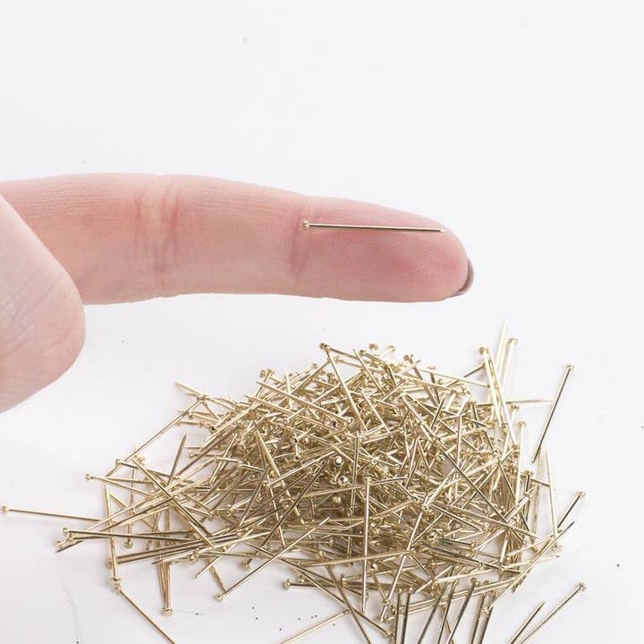 Factory Direct Craft - Wholesale Craft supplies - Metal Sequin Beading Pins - Select Size (Pack of 500) 2