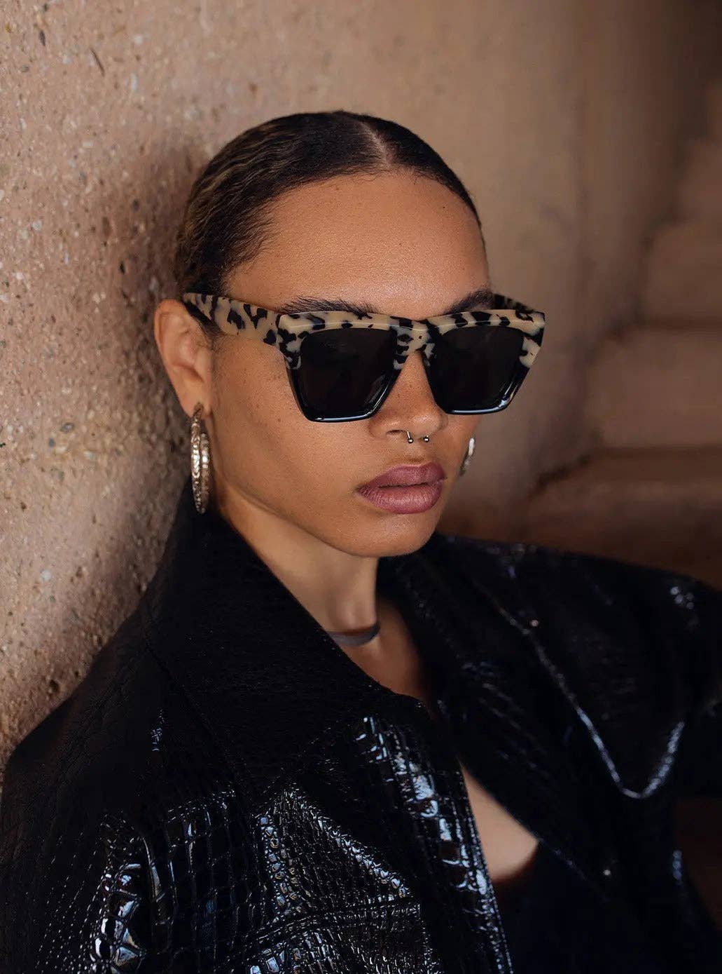 Saint Owen - Wholesale Sunglasses - Unisex - TRENDKILL Split Tortoise | Grey3