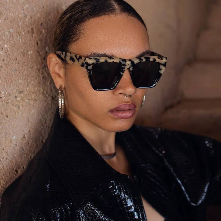 Saint Owen - Wholesale Sunglasses - Unisex - TRENDKILL Split Tortoise | Grey3