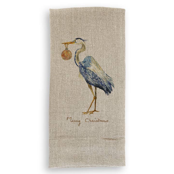 French Graffiti - Vendita all'ingrosso Strofinacci - Natale con Airone Azzurro1