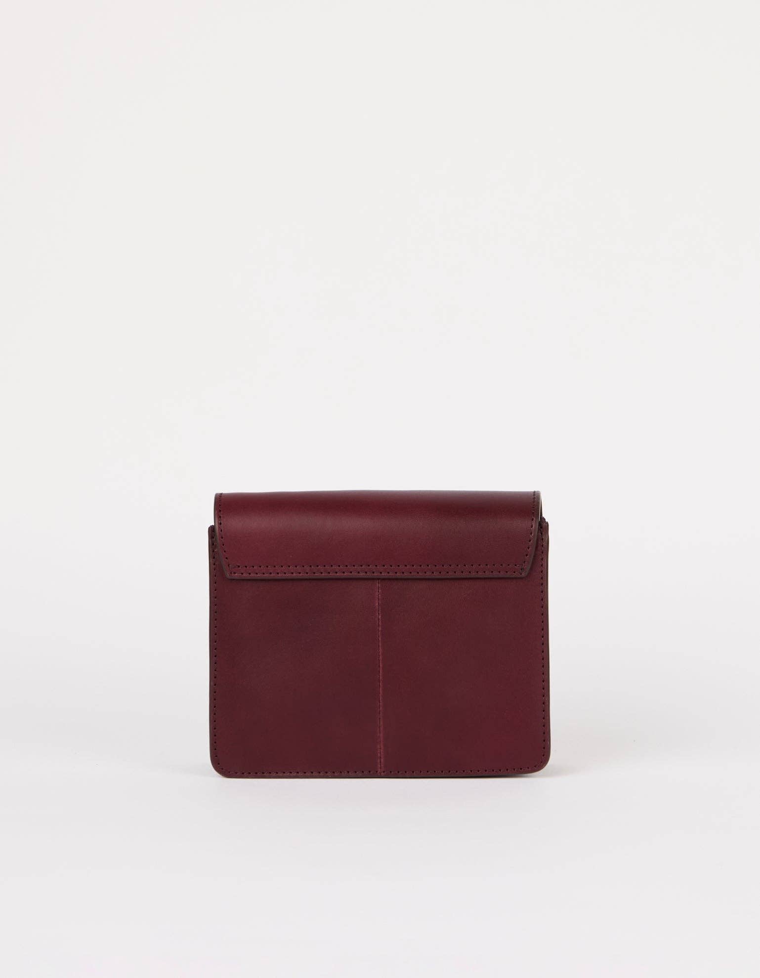 O My Bag - Wholesale Crossbody Bag - Women's - Audrey Mini - Dark Cherry Classic Leather4