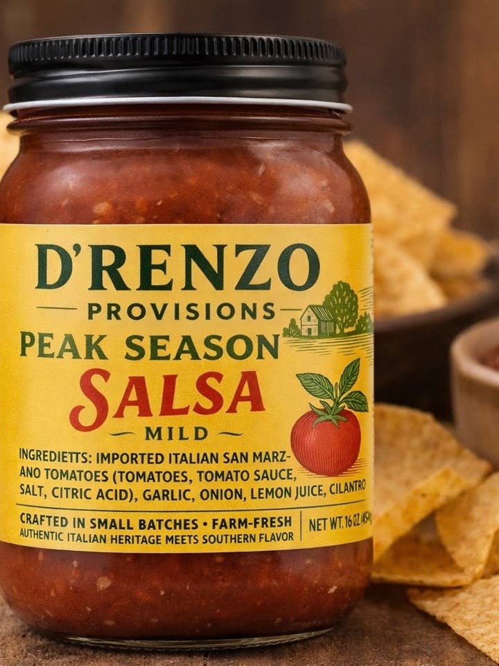 Mild Salsa for wholesale by Nashville Jam Company