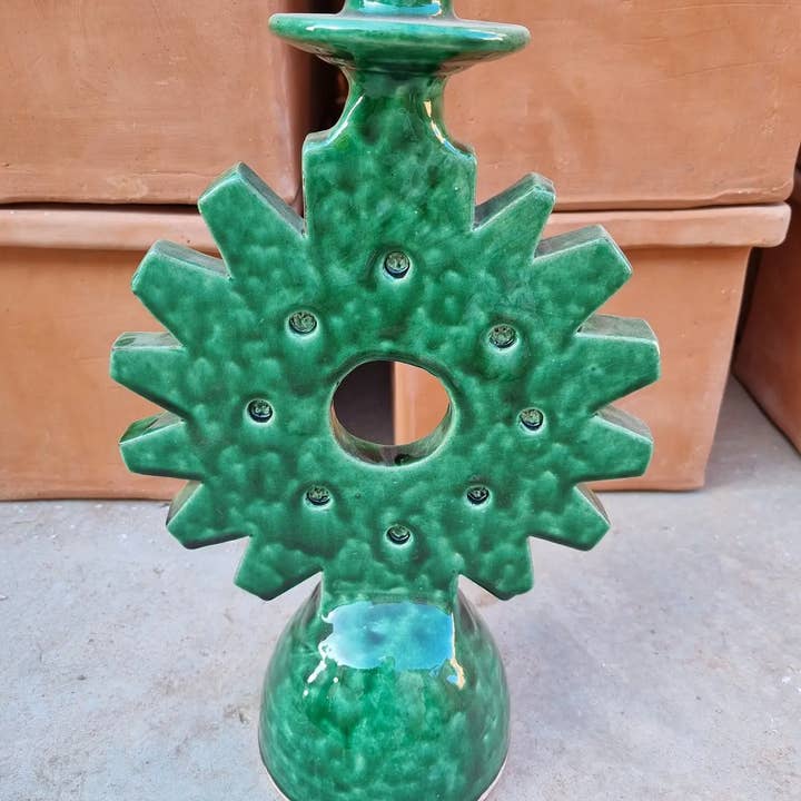 libitiishop - Wholesale Candle holder - Moroccan Tamegroute candlestick1