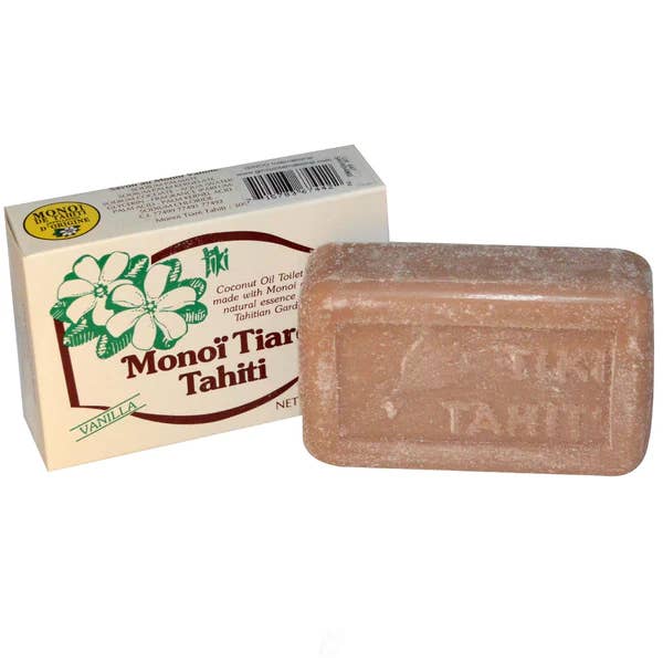 Monoi Vanille French Milled Soap for wholesale by Monoi Tiare Tahiti