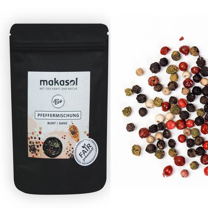 Whole Mixed Peppercorns for wholesale by makasol