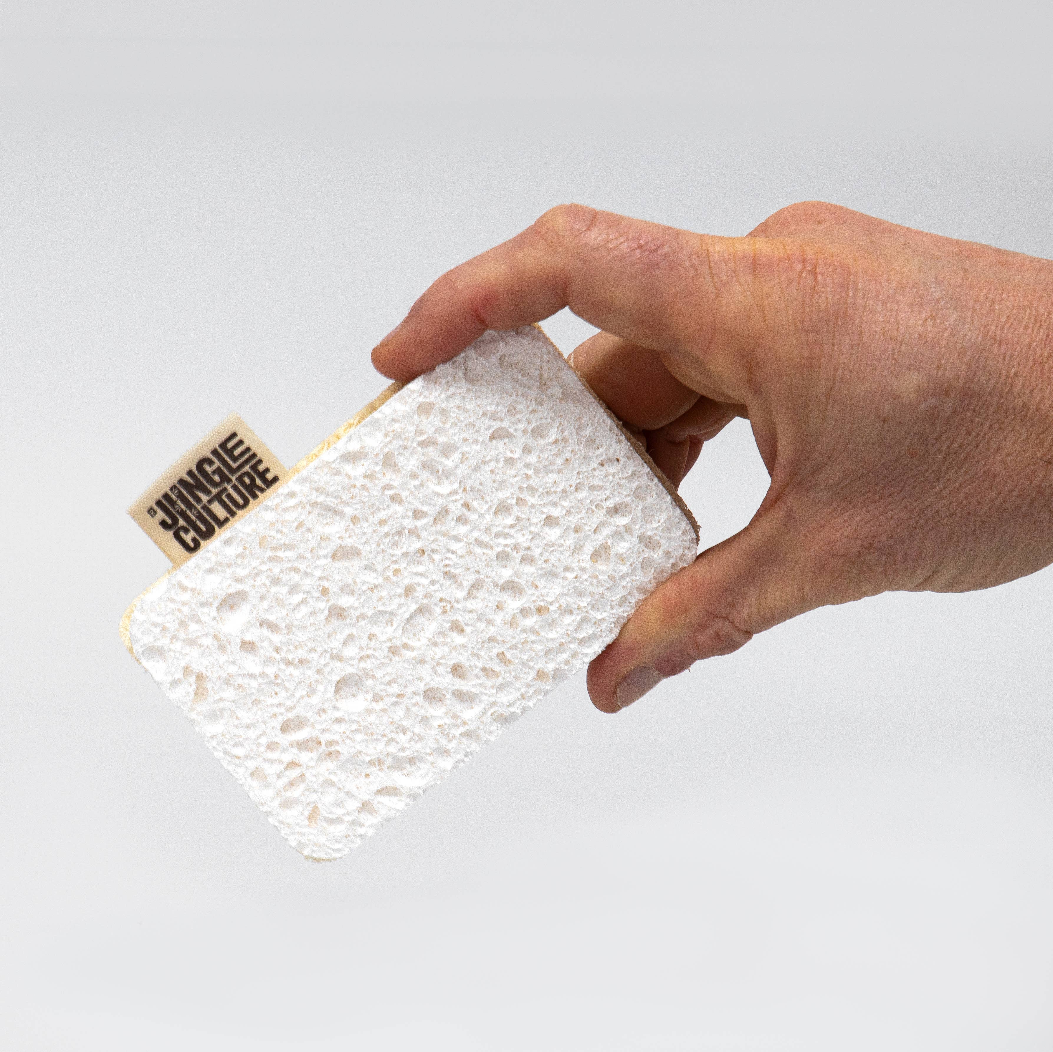 Jungle Culture - Vente Éponges de nettoyage - Éponges Écologiques pour Vaisselle | Lot de 4 Éponges Multifonctions6