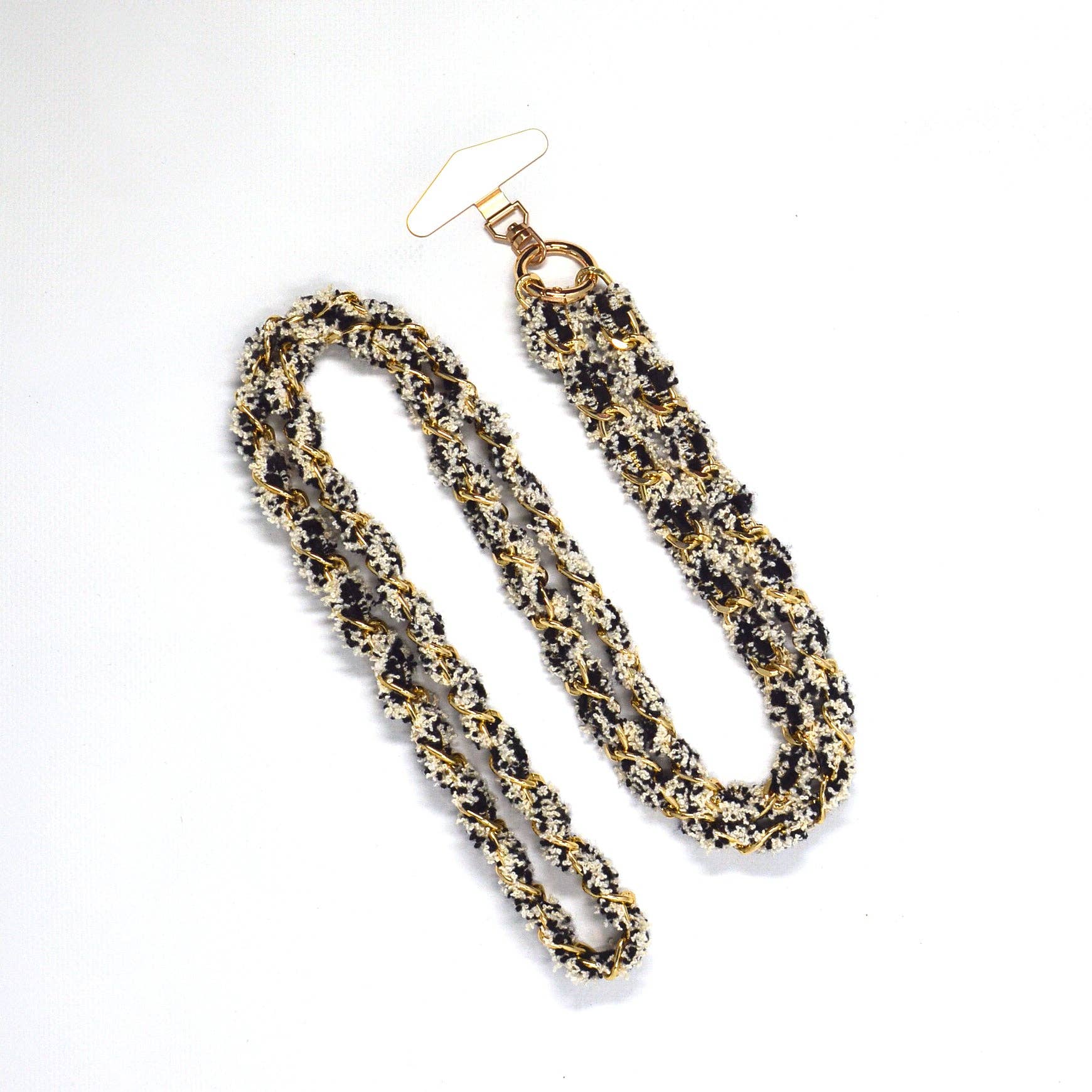 LUV & Co. - Wholesale Riem voor telefoonhoesje - Telefoonbedel - 6105 beige