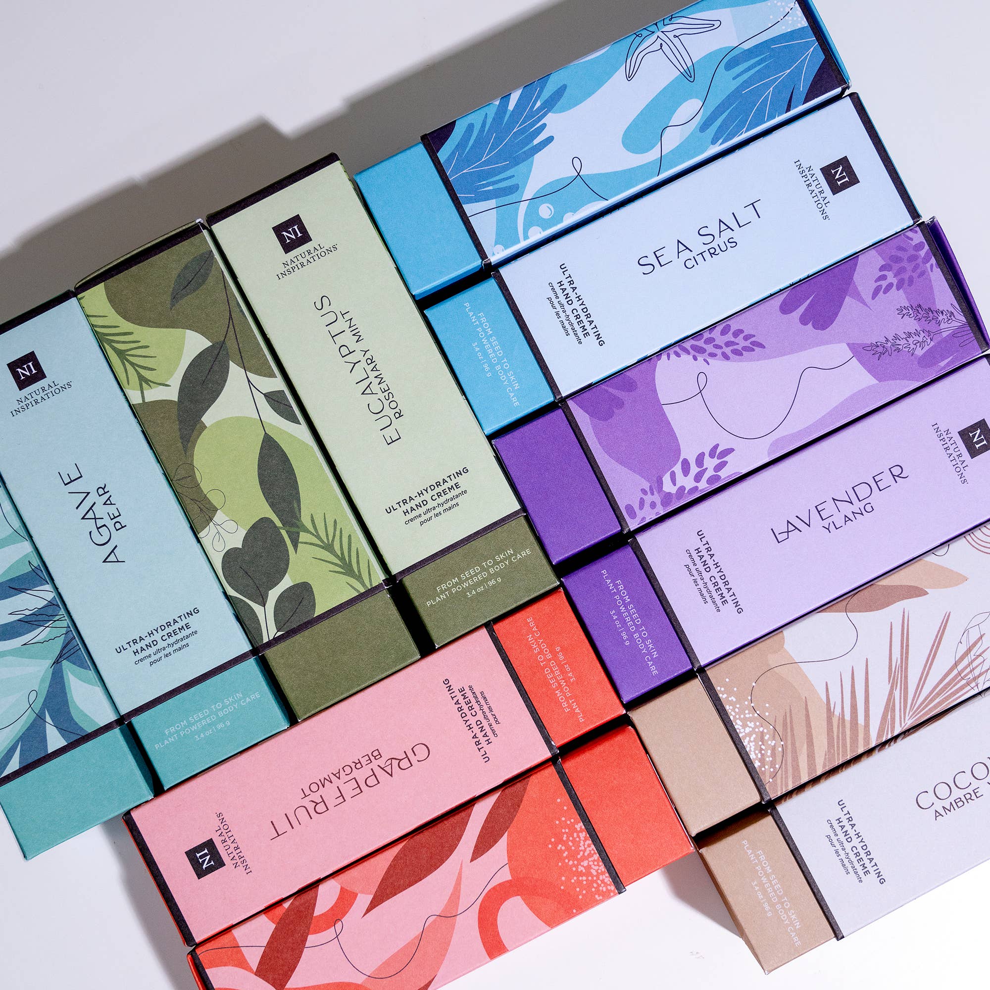 Natural Inspirations - Wholesale Hand Cream/Lotion - Grapefruit Bergamot  Boxed Hand Crème/Cream2