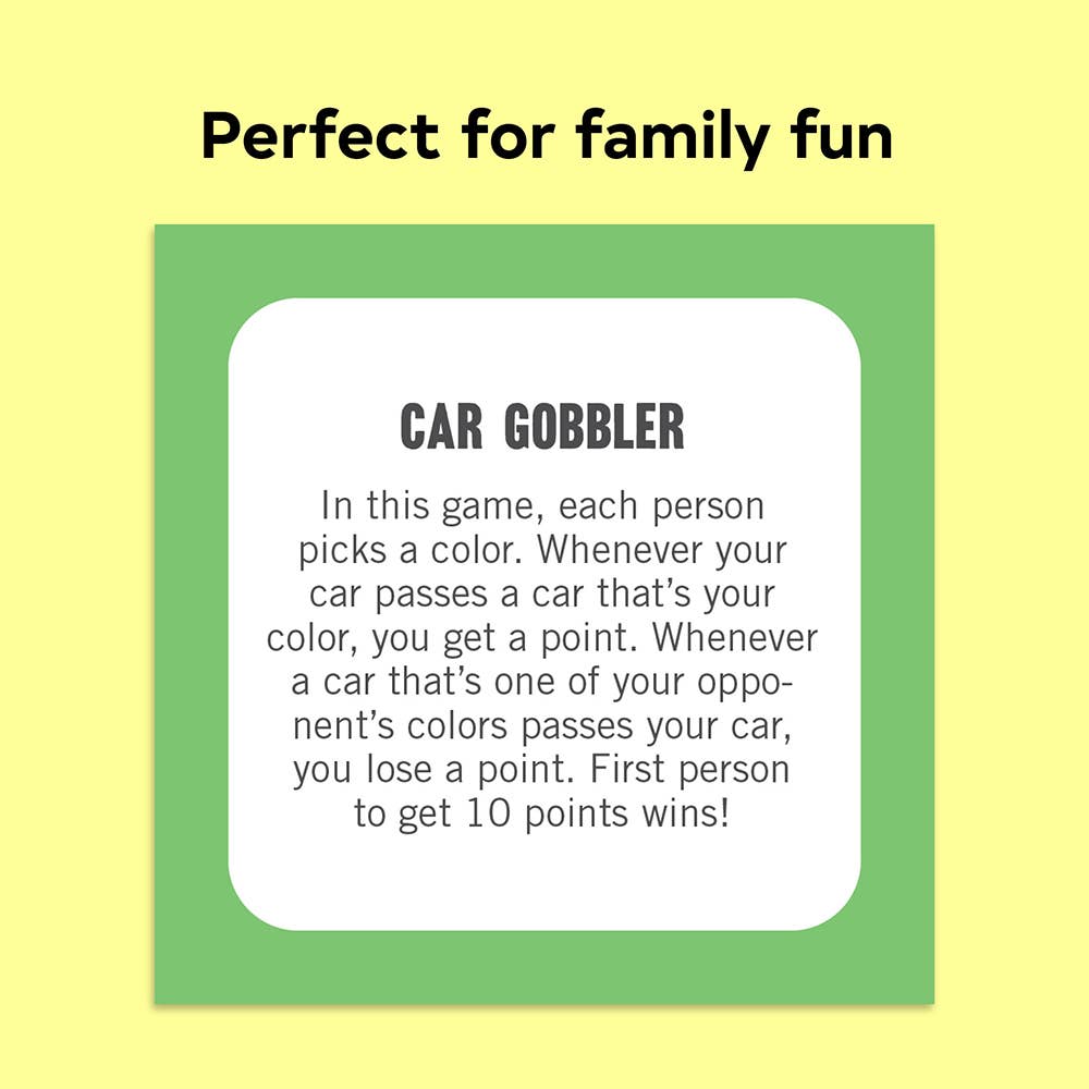 Chronicle Books - Wholesale Card Game - On-the-Go Amusements: 50 Cool Things to Do in the Car2