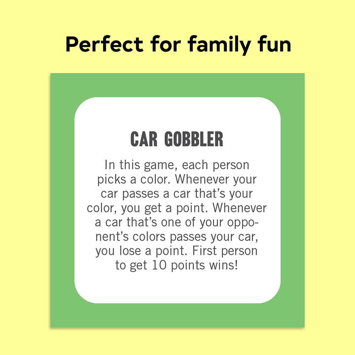 Chronicle Books - Wholesale Card Game - On-the-Go Amusements: 50 Cool Things to Do in the Car2