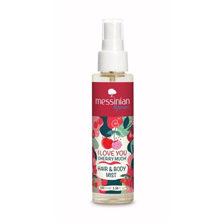 Spray Corpo E Capelli I Love You Cherry Much Messinian Spa per la vendita all'ingrosso da parte di IngrossoBeauty by INCI Srl